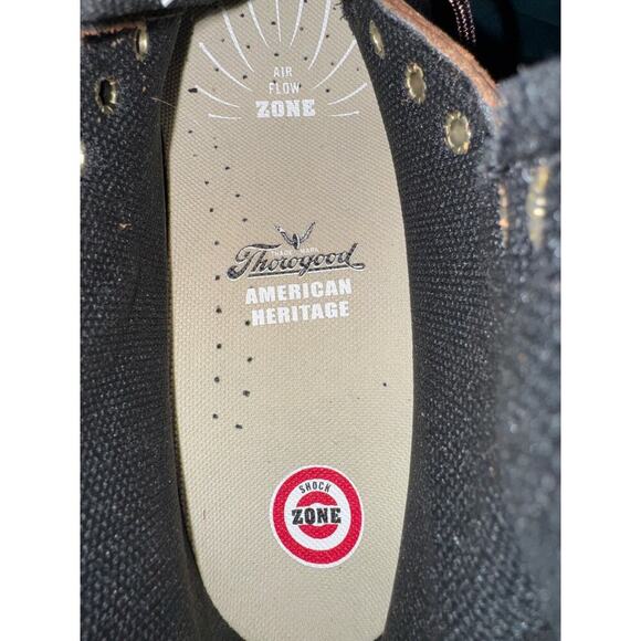New Thorogood Brown 6” Sport Hiker Safety Toe Made in US sz 12 - Picture 5 of 8